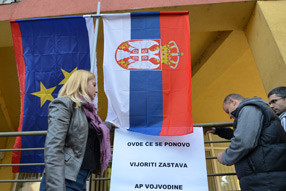 Jerkov: Tražićemo isti tretman za zastavu APV i zastavu Srbije
