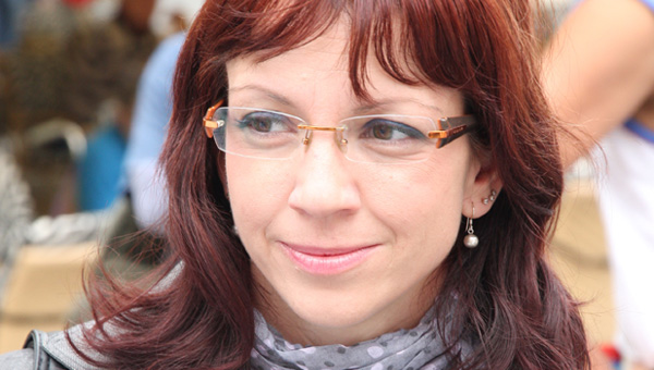 Maja Sedlarević na zasedanju AER-a 