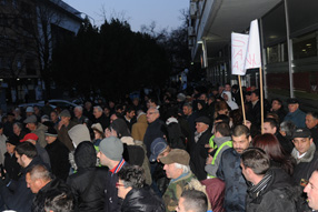 Održan protest zbog visokog poreza u Pančevu